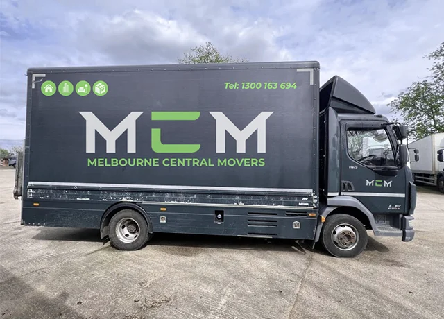 MCM Melbourne Central Movers Truck
